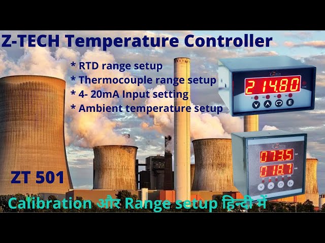 Z-tech temperature controller ZT501 Calibration procedures #controller #pidcontroller #ztech
