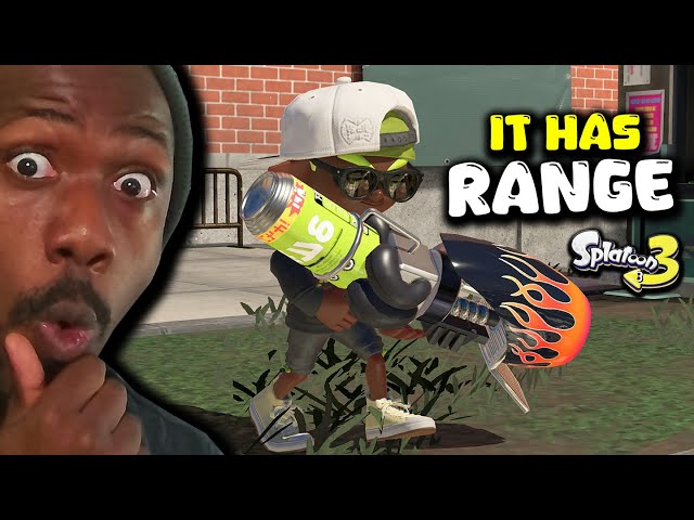 This Blaster in Splatoon 3 has... Range...