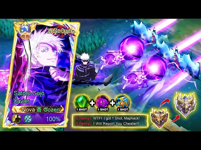 TOP 1 GLOBAL XAVIER BEST 1 HIT BUILD 2026!! (100% BROKEN) - MLBB