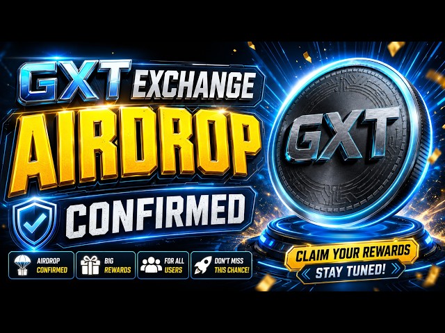 GXT EXCHANGE AIRDROP DATE CONFIRMED!! Stage 2 Presell Start !! Listing Price $0.60 Set !! #GXTExch