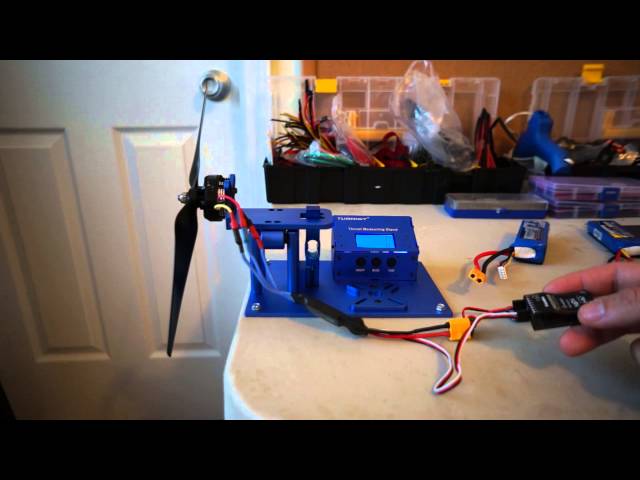 Demonstration and Mini Review of the Turnigy Thrust Measuring Stand