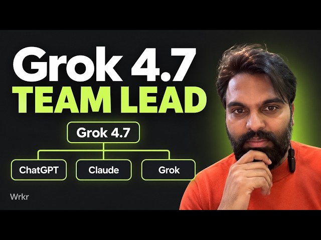 I Put Grok 4.7 in Charge of ChatGPT and Claude