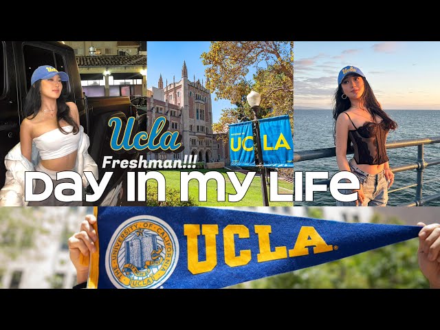 DAY IN THE LIFE OF A UCLA STUDENT (freshman year)