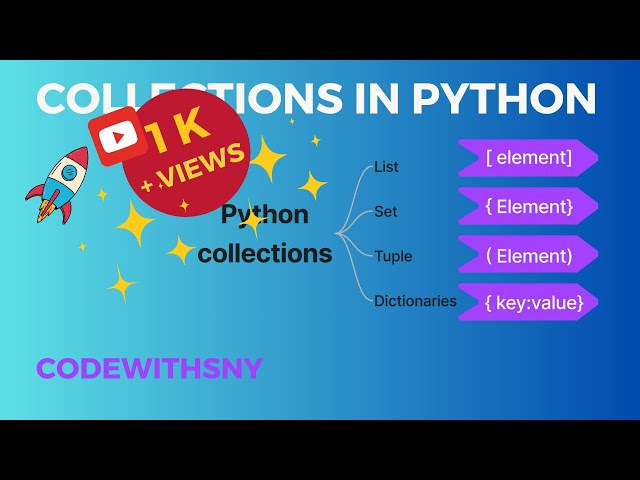 Exploring Python Collections: Lists, Tuples, Sets, and Dictionaries.