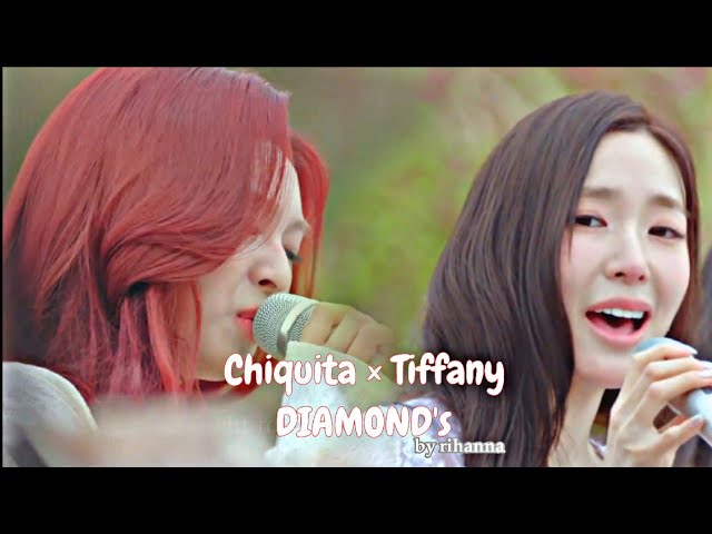 Chiquita (치키타) × Tiffany (티파니) 'Diamonds' for《 RIHANNA》 on the BeginAgain