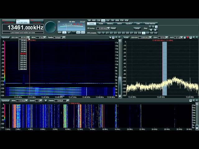 Various CODAR (Costal Radar) Transmissions