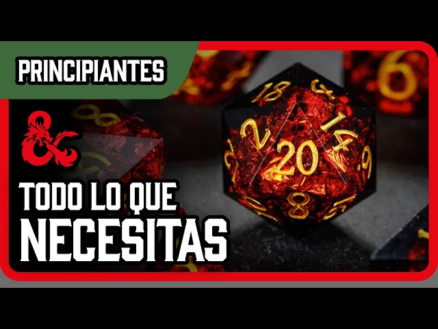 TODO lo que necesitas para comenzar como Dungeon Master.