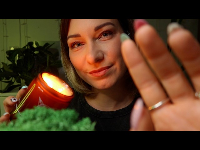Cozy ASMR Nature Sounds 🌧️🌲 (Rain, Thunder, Wood, Candle and more)
