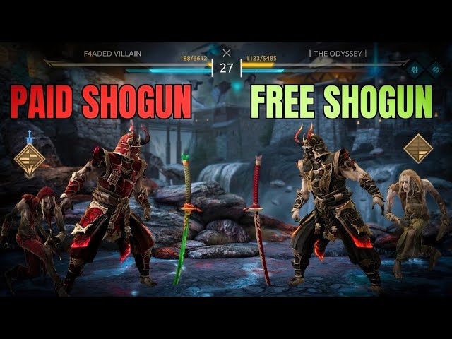 Skill vs Money 😨 Facing a High-Level Shogun in an Intense Match | Shadow Fight 4 Arena