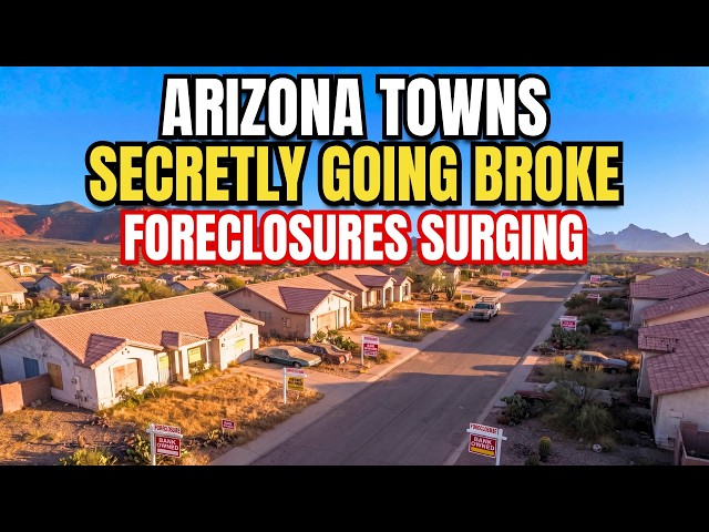 10 Arizona Towns Where Foreclosures Are Quietly Piling Up !