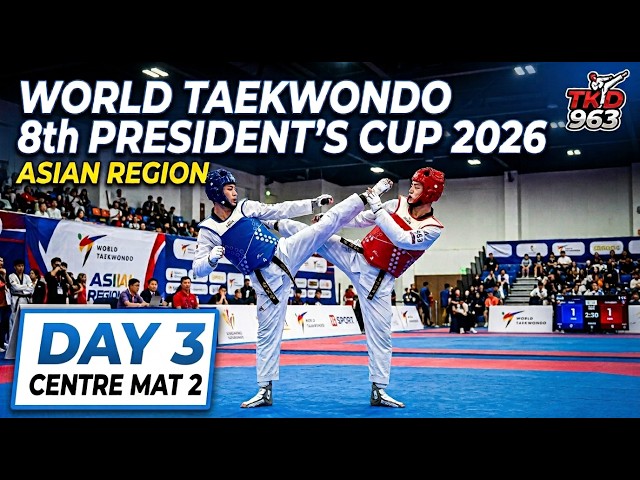 World Taekwondo 8th President Cup 2026 Live #tkd963 #taekwondo #sports