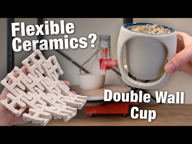 I Built a Clay 3D Printer that Prints Impossible Objects