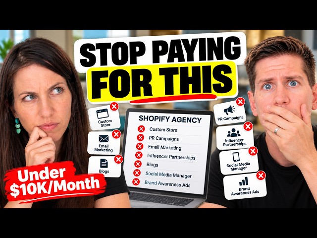 7 Lies Shopify Agencies Tell Stores Under $10K/Month