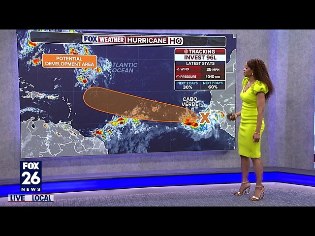 Tropical Weather Forecast: Watching two areas of low pressure in the Atlantic