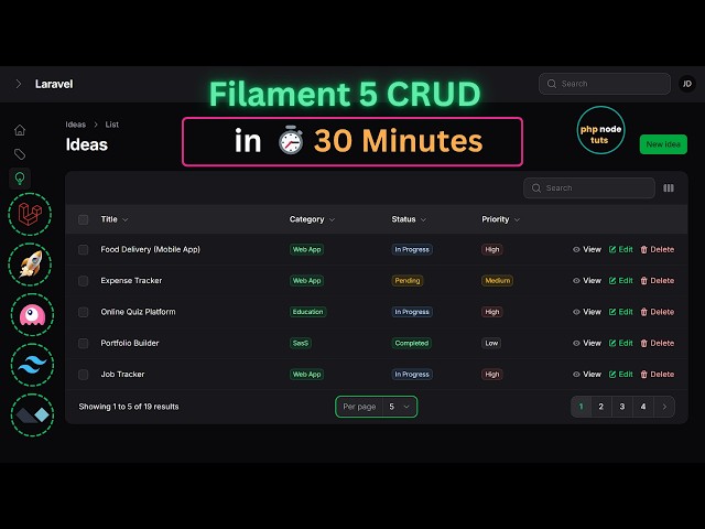🤯Filament 5 CRUD Tutorial (Laravel 13)  Full Admin Panel with Enums, Relations & Dashboard Widget
