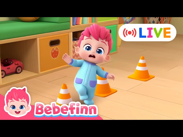 🔴 LIVE 24/7 | Playtime with Bebefinn! 🏠 Best Kids Songs & Stories | @Bebefinn