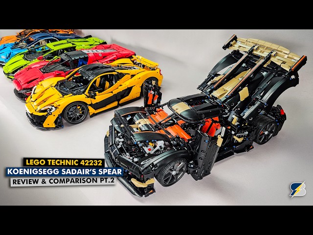 LEGO Technic 42232 Koenigsegg Sadair's Spear Review - Functions, Looks & Verdict (Pt. 2)