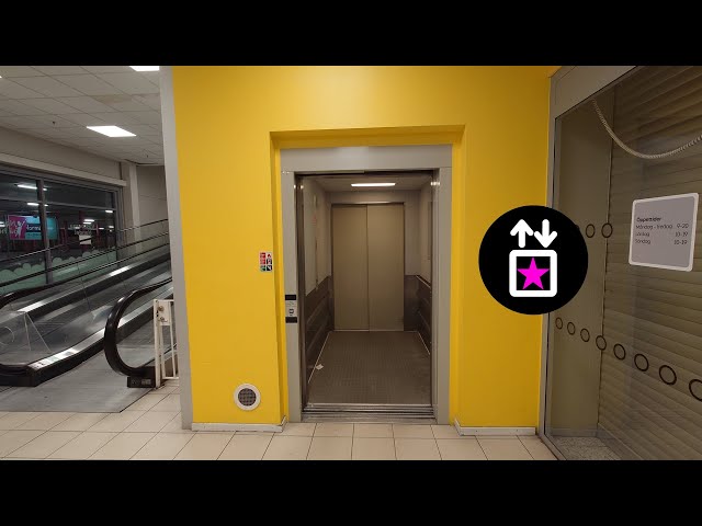 Stockholm, SWE: ALT Hydraulic Elevator at Stora Coop Västberga