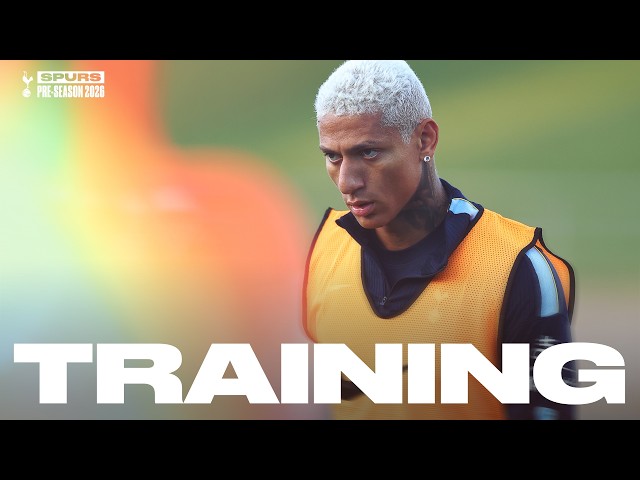 Behind the scenes of Spurs training in Sydney!
