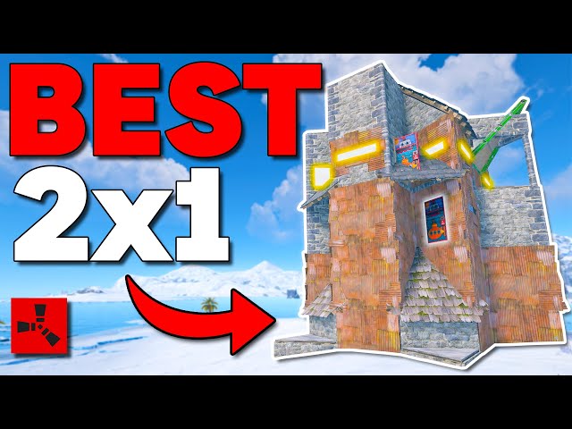 I Made a PERFECT 2x1 BUNKER Base for Solo/Duo in Rust