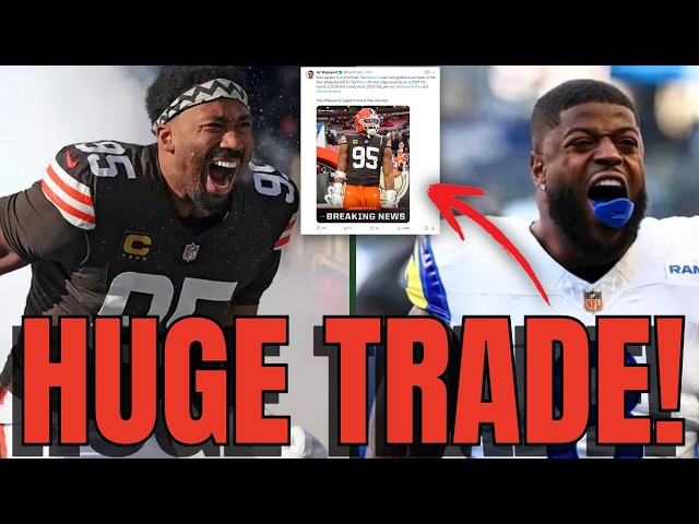 🚨 BREAKING NEWS! Browns Trade Myles Garrett To Rams! Full Trade Package Explained!