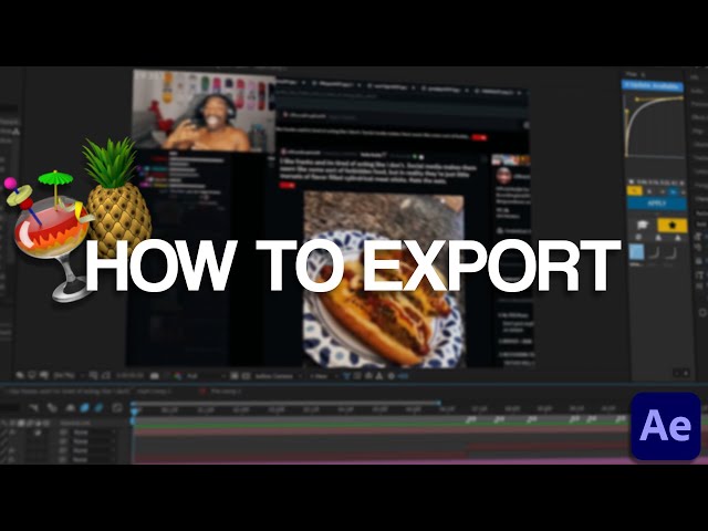 Best Export Settings | After Effects Export Tutorial