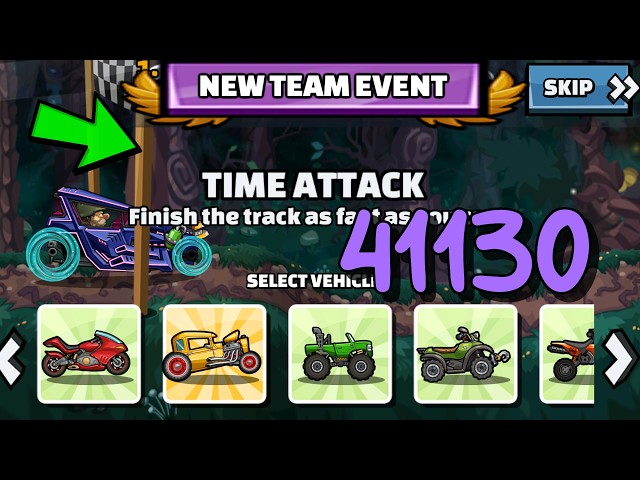 ❗🔔 41130 NEW Team Event (Take To The Skies) - Hill Climb Racing 2
