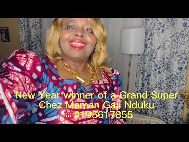 Bonne année 2023 and winner of a grand super wax hollandais by Vlisco