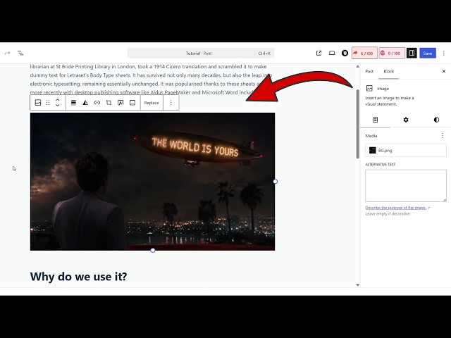 HOW TO ADD AN IMAGE TO A WORDPRESS POST
