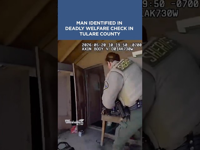 Man identified in deadly welfare check in Tulare County #tularecounty