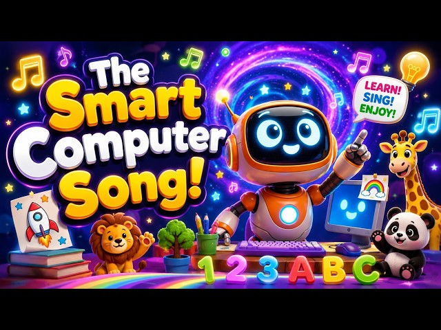 The Smart Computer Song! 🤖💻 | Computer Song for Kids | Learn & Sing