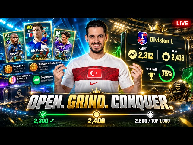15 CHANCE DEALS + 2,400 POINTS NEXT?! 🔥 ROAD TO TOP 1,000 - DAY 12 | eFootball 27 Mobile LIVE 🔴