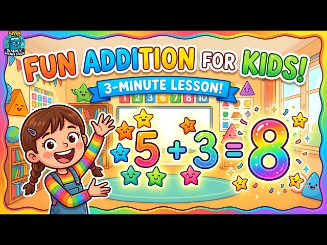 Addition for Beginners | Learn Basic Addition in Just 2 Minutes! #maths #mathematics #addition