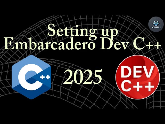 01. How to set up C++ with Embarcadero Dev C++