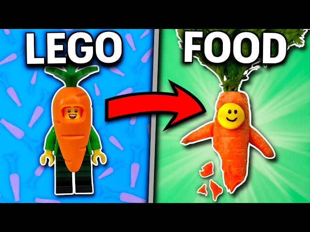 LEGO, pero te lo puedes COMER...