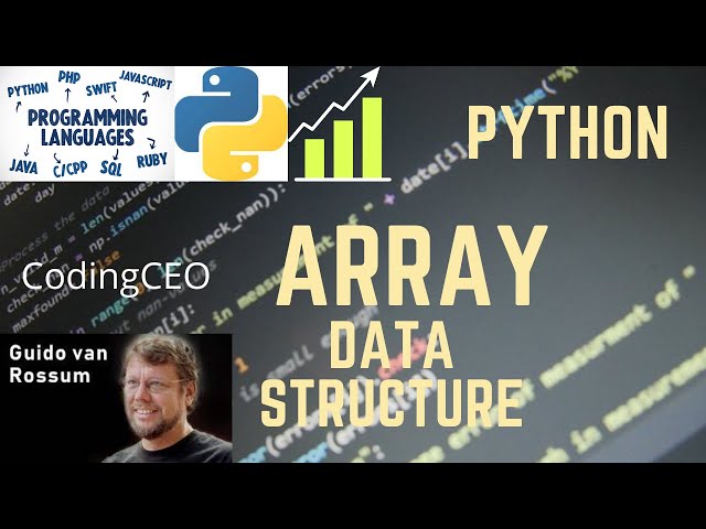 Mastering Arrays: The Ultimate Guide for Beginners and Beyond | Python | CodingCEO