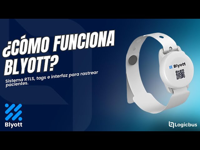 ¿Cómo funciona Blyott? Sistema RTLS, tags e interfaz para rastrear pacientes.