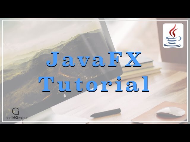 JavaFX Tutorial Deutsch - Einleitung