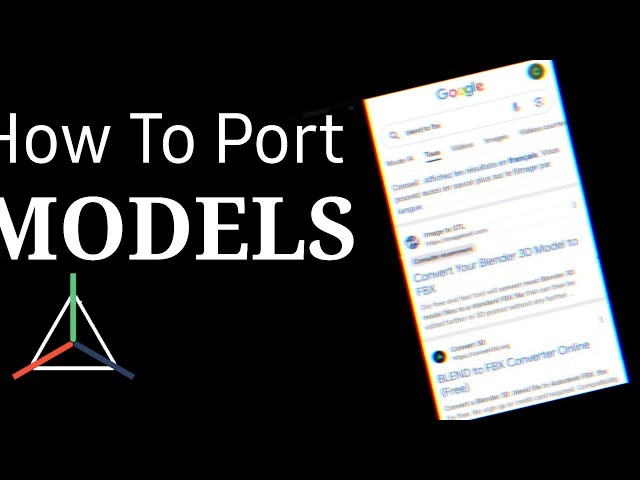 How to Port Models Into P3D