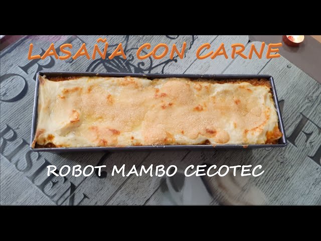 Cocina con Inma: Lasaña con carne