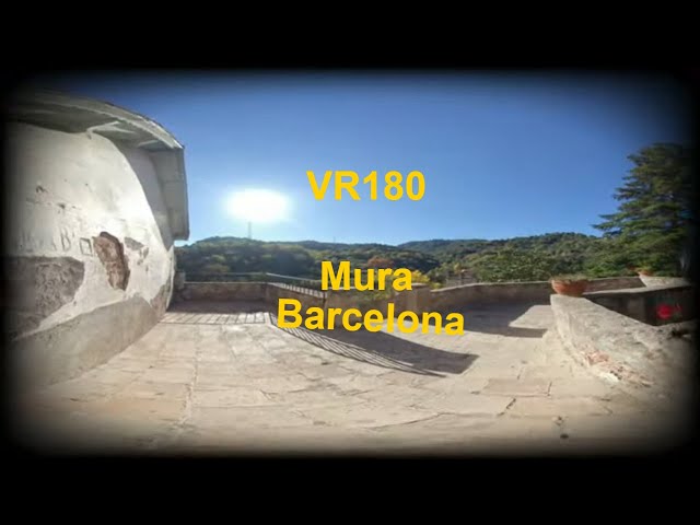 Part 3 of Mura cozy Spanish village #vr180 stereoscopic 3d virtual walking tour