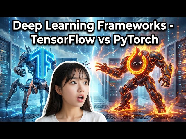 Deep Learning Frameworks - TensorFlow vs  PyTorch (20 Minutes)