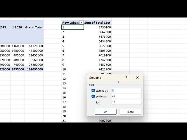 Microsoft Excel Level 2 Toshiba Day 1 Session 2 11th Aug 2026