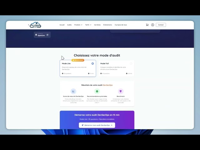IC DevCloud:  tracer la voie vers la maturité DevSecOps