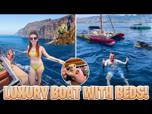 Pilot Whales, Unlimited Views & A DISASTER! 😳 Tenerife Catamaran Excursion Vlog 