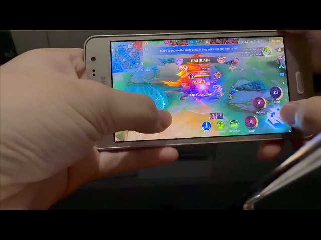 Mobile Legend Highest Graphics Setting in Overclocked 2 GHz CPU Samsung j2 Prime🔥 !