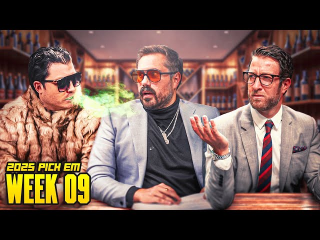 Bad Breath Derails The Podcast | Pick Em - Week 9