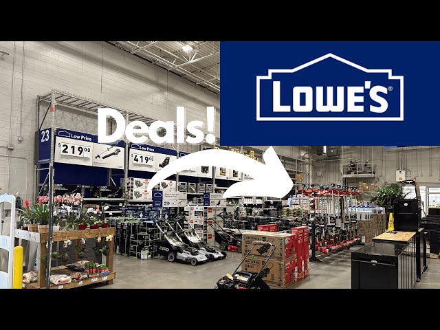 Best Lowe's Deals Going on Right Now