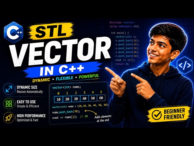Vector in C++ | STL in C++