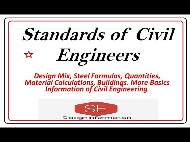 Standards of Civil Engineers